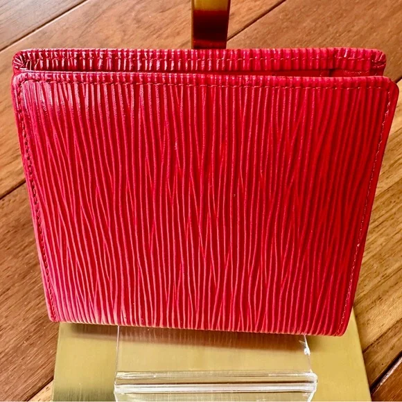 Louis Vuitton ScarletRed Epi Leather Wallet MI0975 - Picture 5 of 16